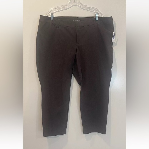 NWT Old Navy Gray Pixie Secret Slim Pockets Pants Womens Size 20 Short‎ (1406) - Picture 3 of 7